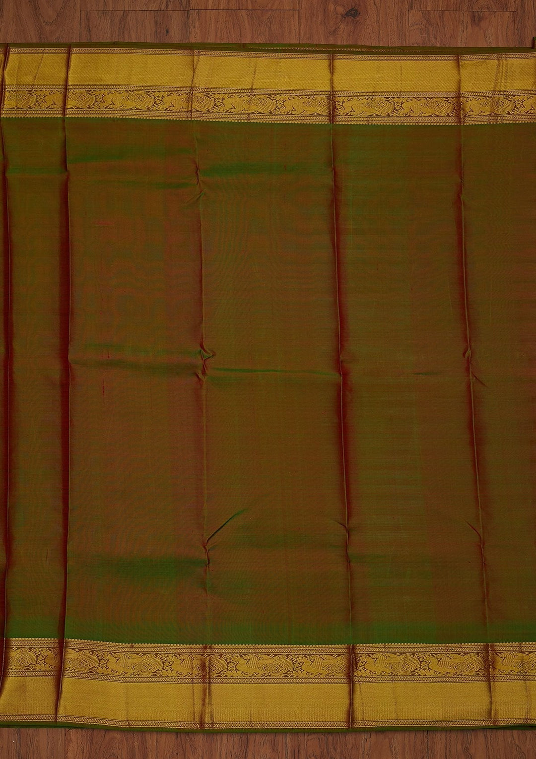 Red Zariwork Pure Silk Designer Saree - koskii