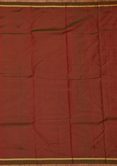 Red Zariwork Pure Silk Designer Saree - koskii