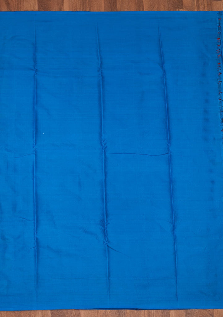 Red Zariwork Pure Silk Saree - Koskii