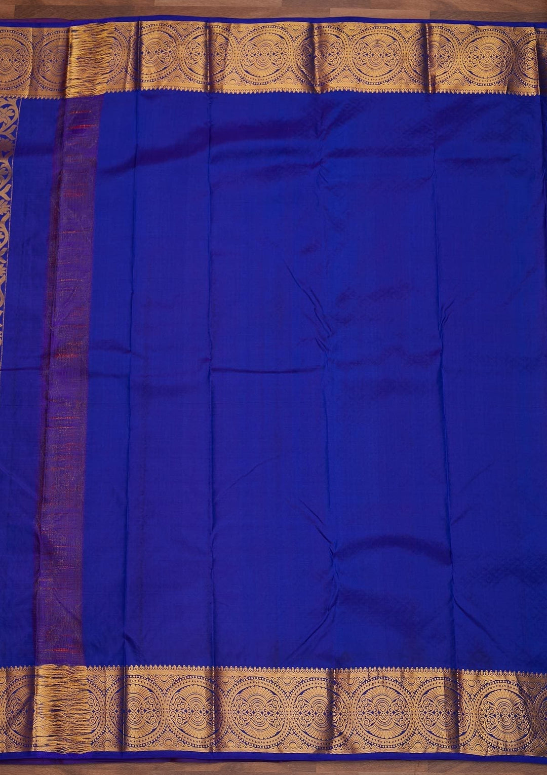 Red Zariwork Pure Silk Designer Saree - Koskii
