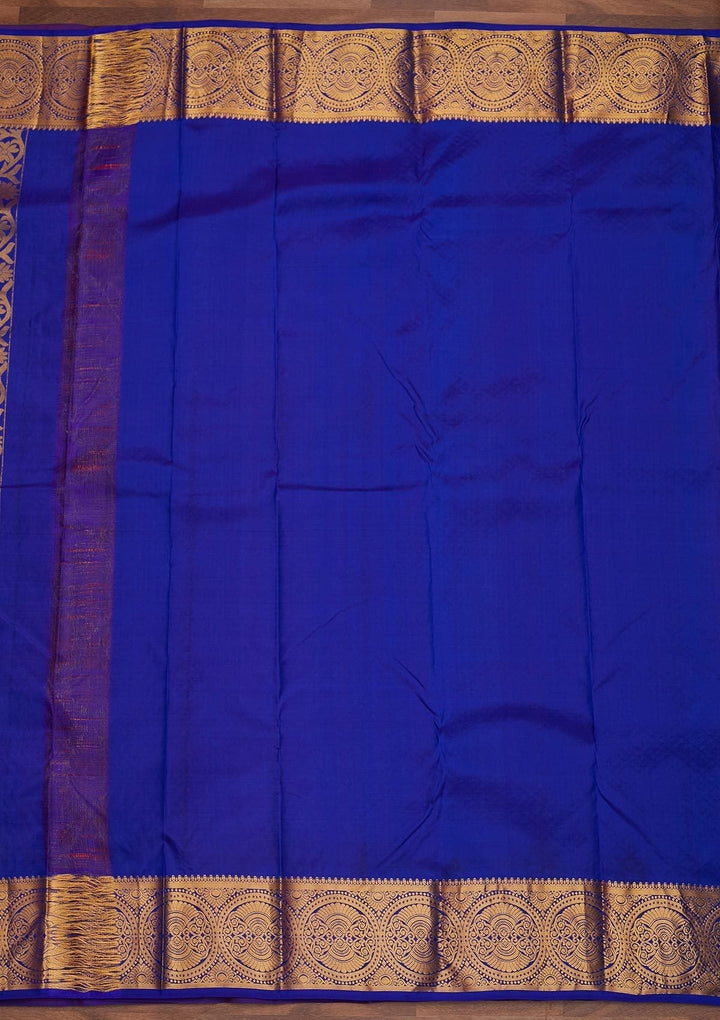 Red Zariwork Pure Silk Designer Saree - Koskii