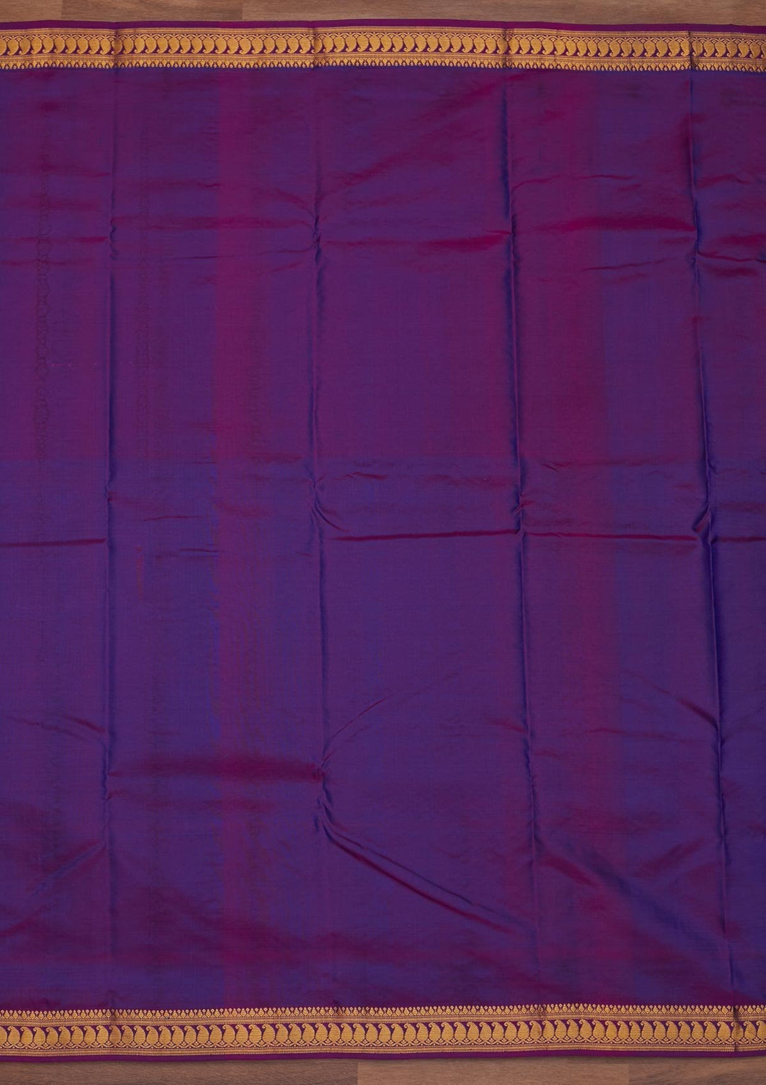 Royal Blue Zariwork Pure Silk Designer Saree - Koskii