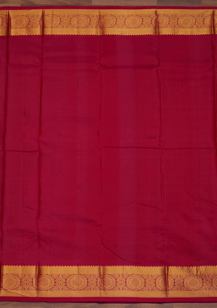 Royal Blue Zariwork Pure Silk Designer Saree - Koskii