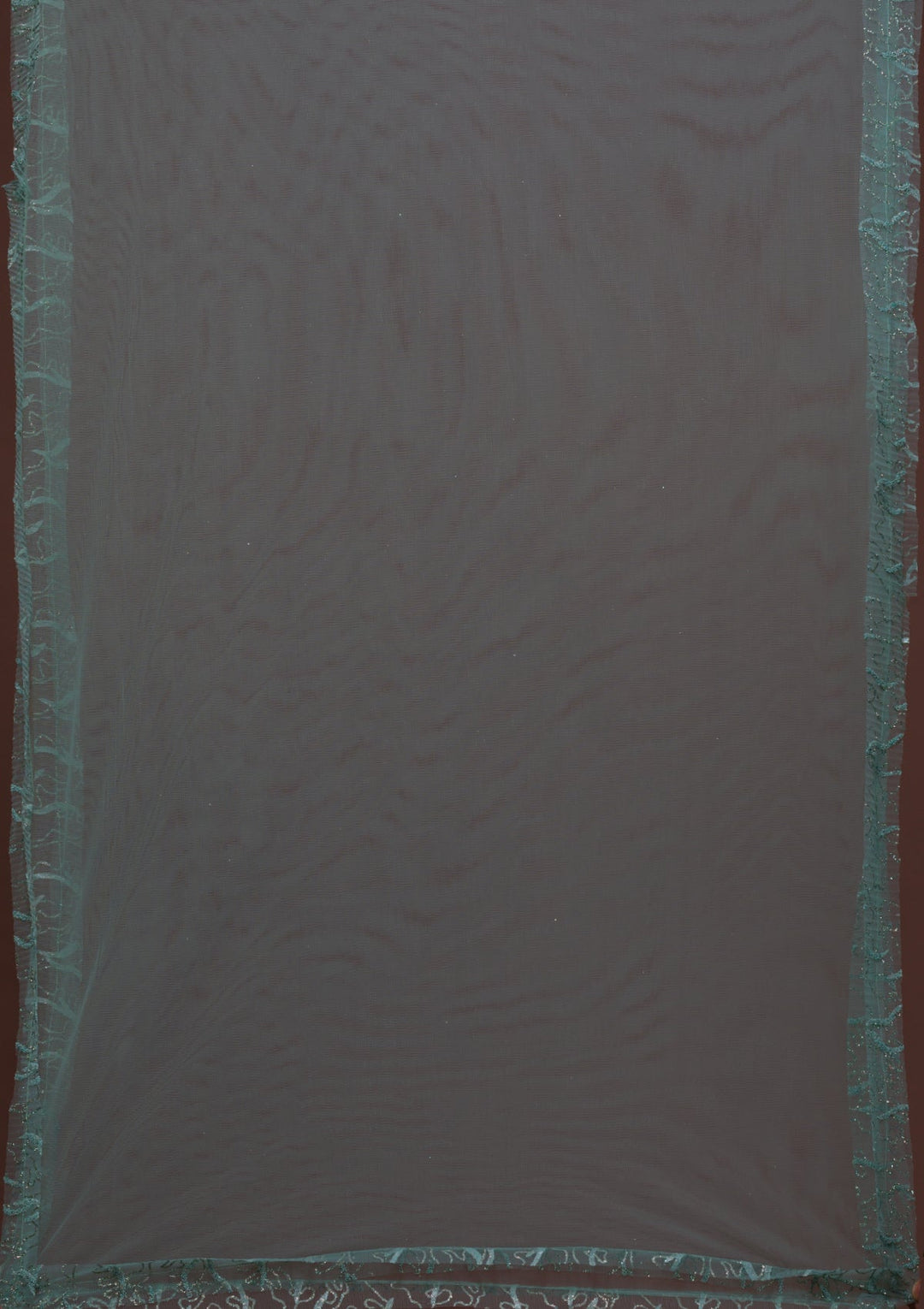 Sea Green Sequins Net Readymade Lehenga-Koskii