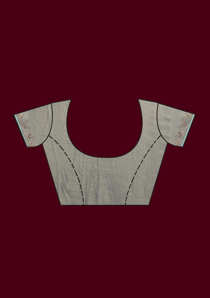 Sea Green Sequins Shimmer Designer Saree - Koskii