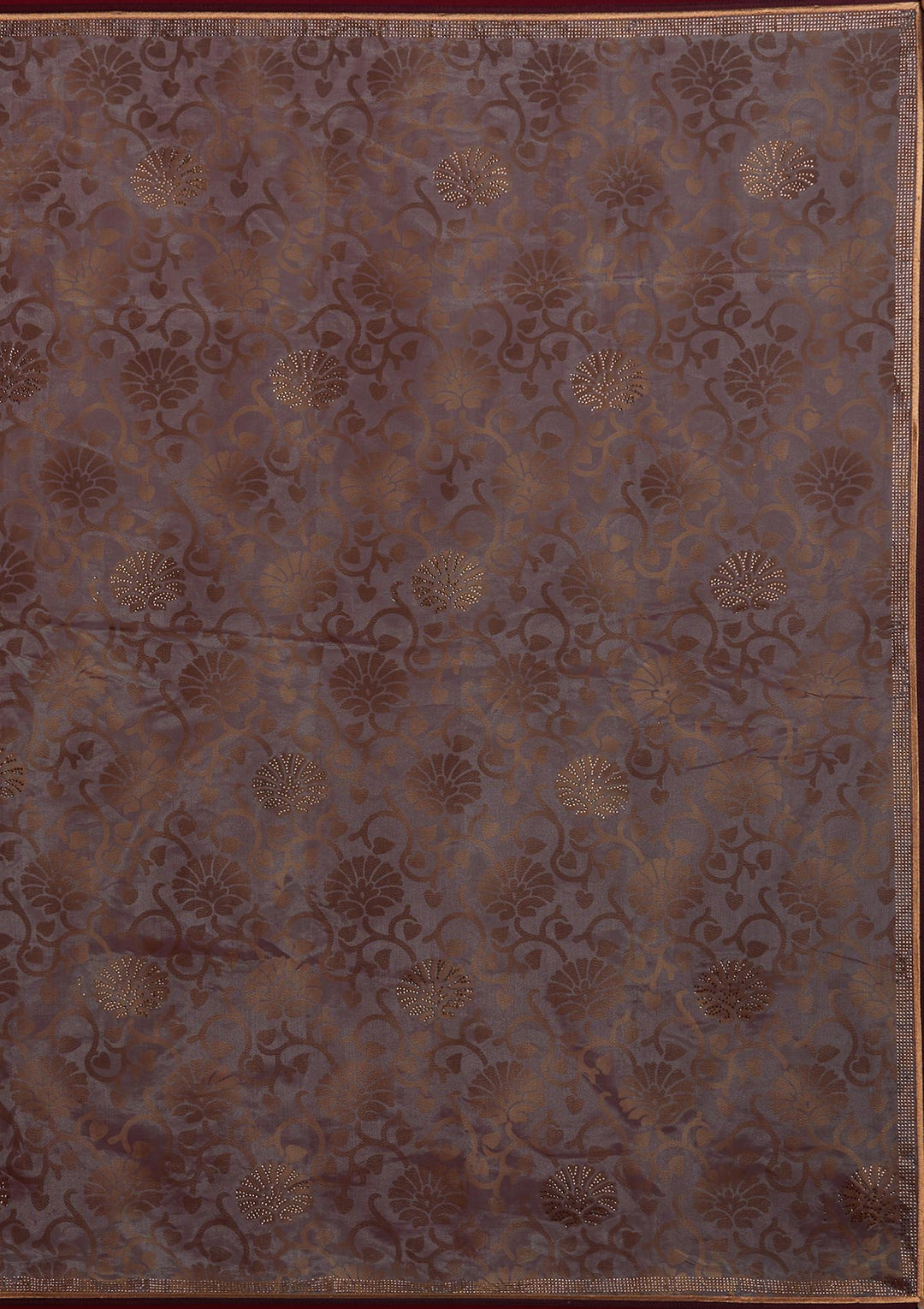 Sea Green Swarovski Tissue Designer Saree - Koskii