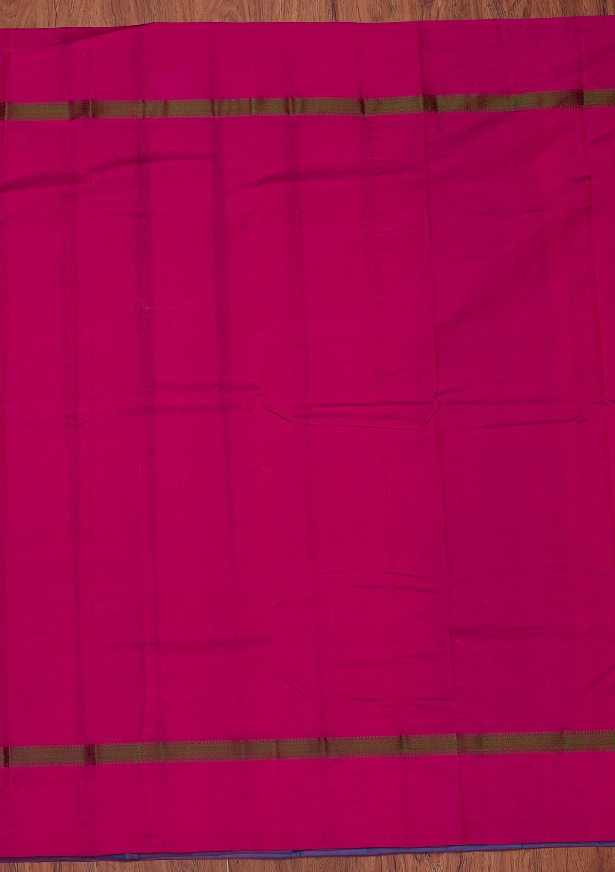 Sea Green Zariwork Pure Silk Designer Unstitched Saree - Koskii