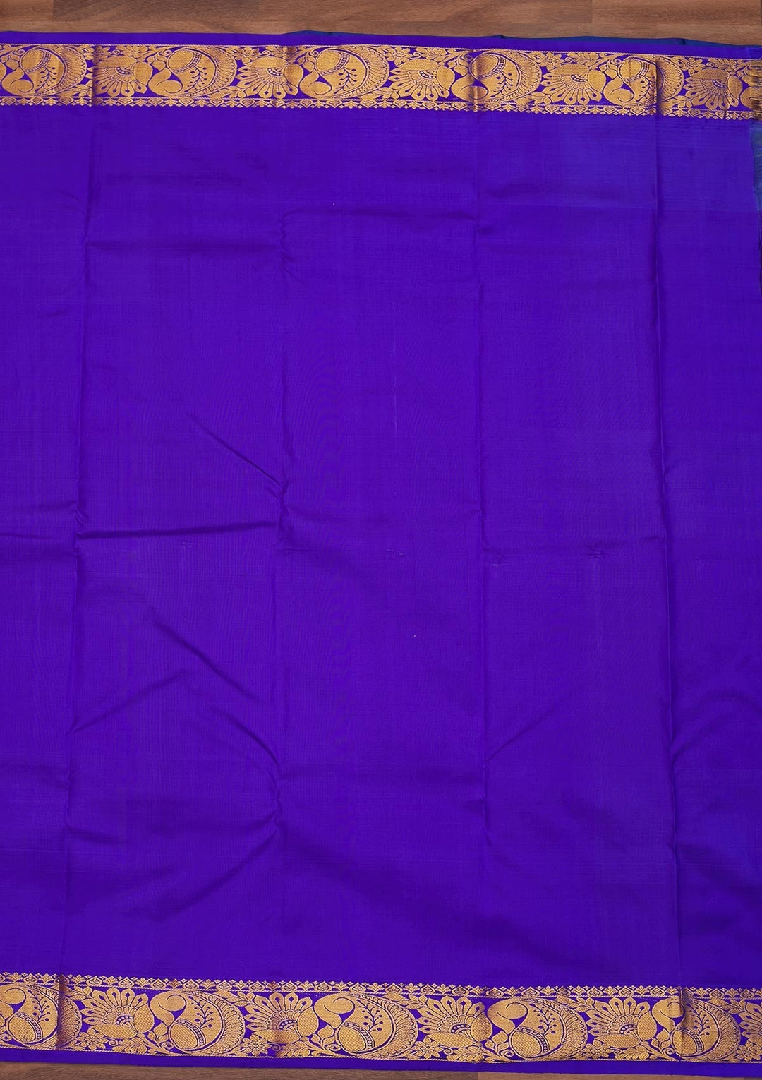 Sea Green Zariwork Pure Silk Designer Saree - Koskii