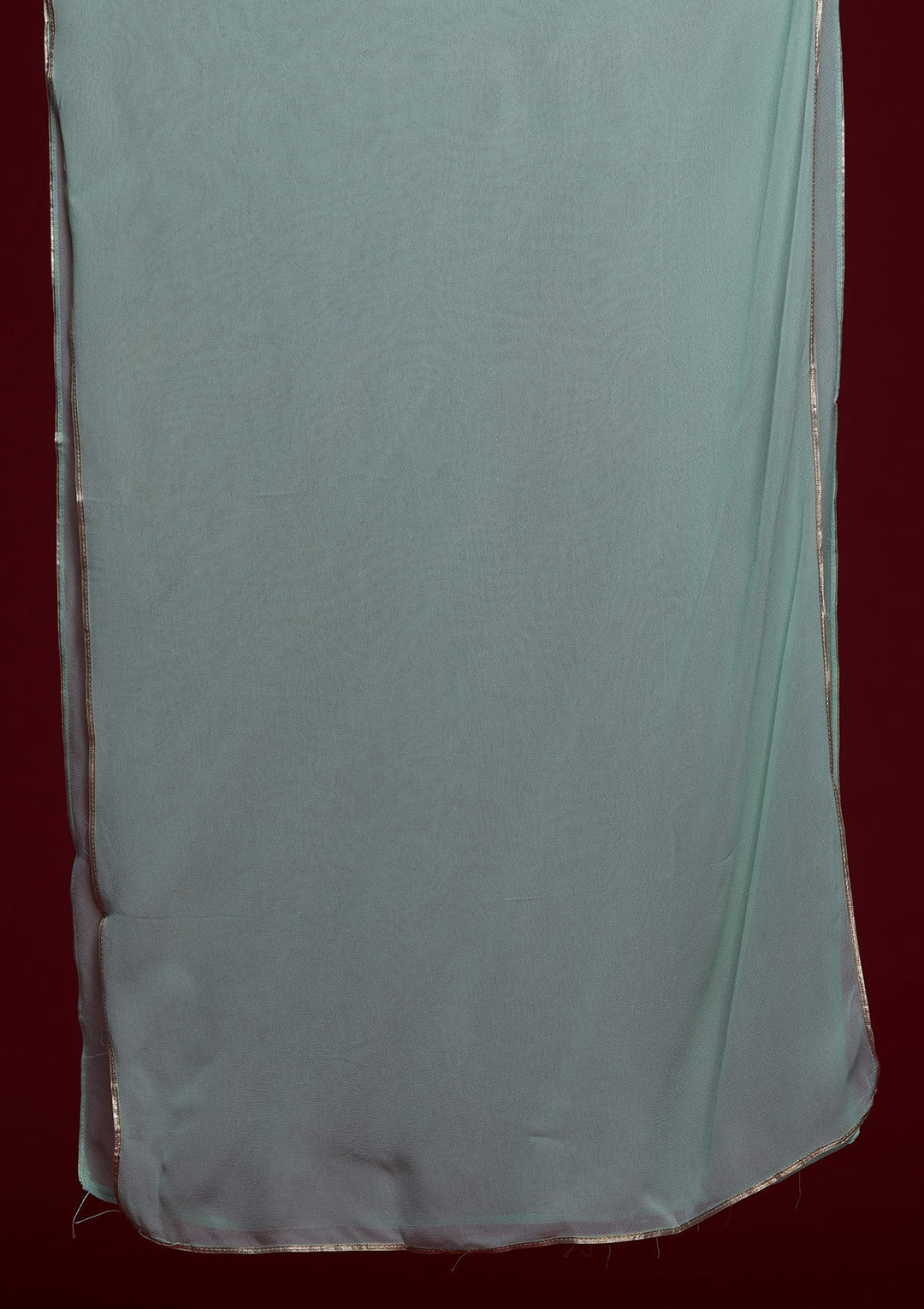 Sky Blue Gotapatti Georgette Designer Salwar Suit - Koskii