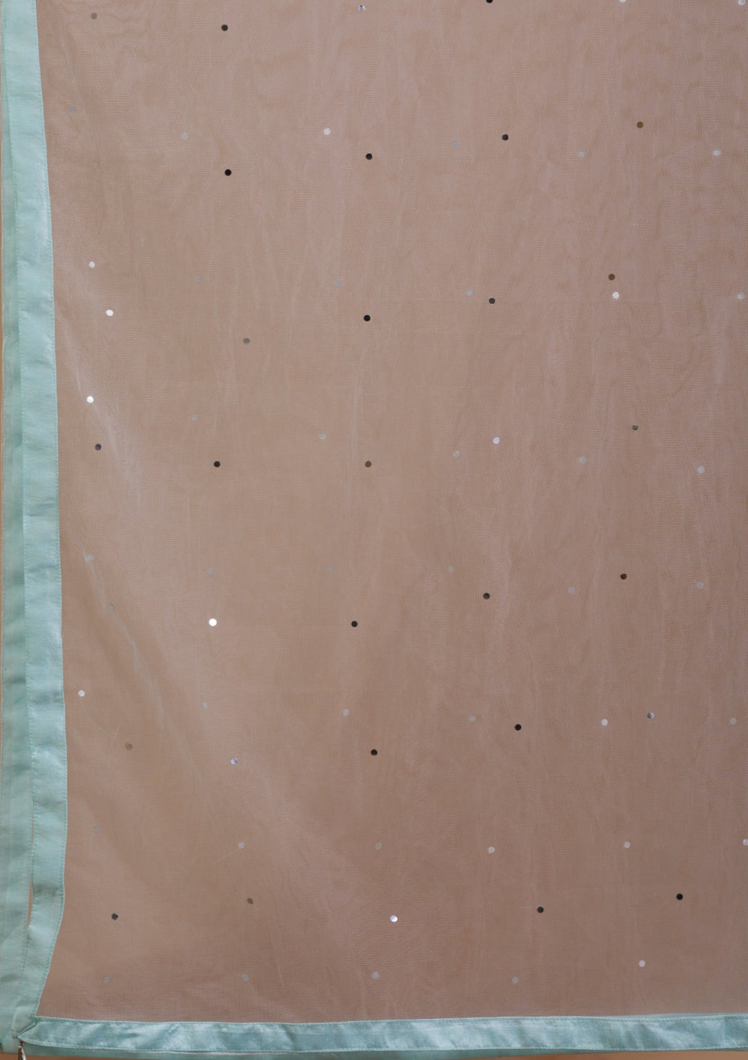 Sky Blue Sequins Georgette Readymade Lehenga-Koskii