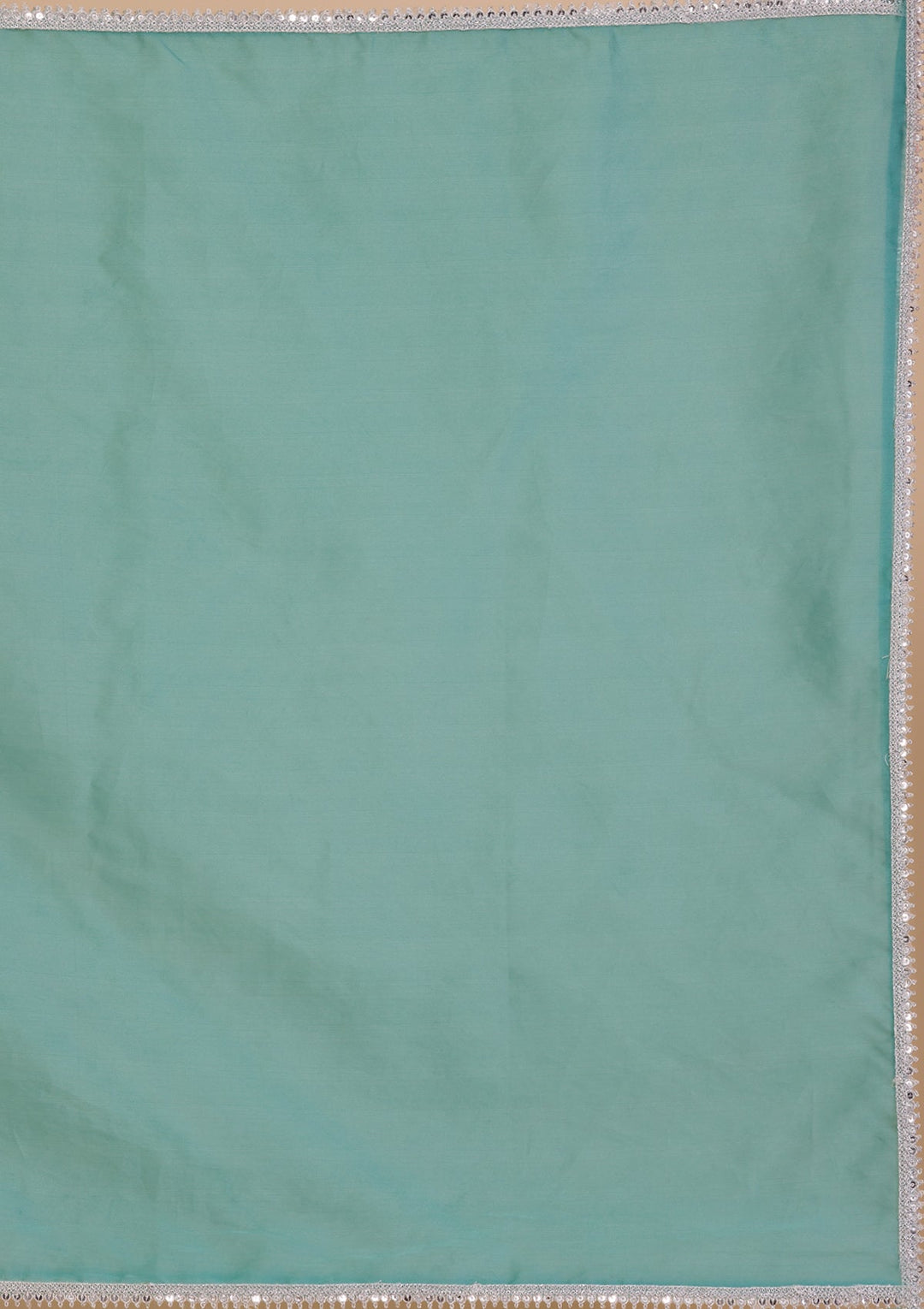 Sky Blue Sequins Shimmer Readymade Salwar Kameez-Koskii