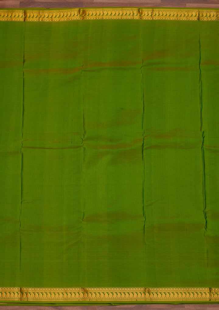 Turquoise Blue Zariwork Pure Silk Designer Saree - Koskii