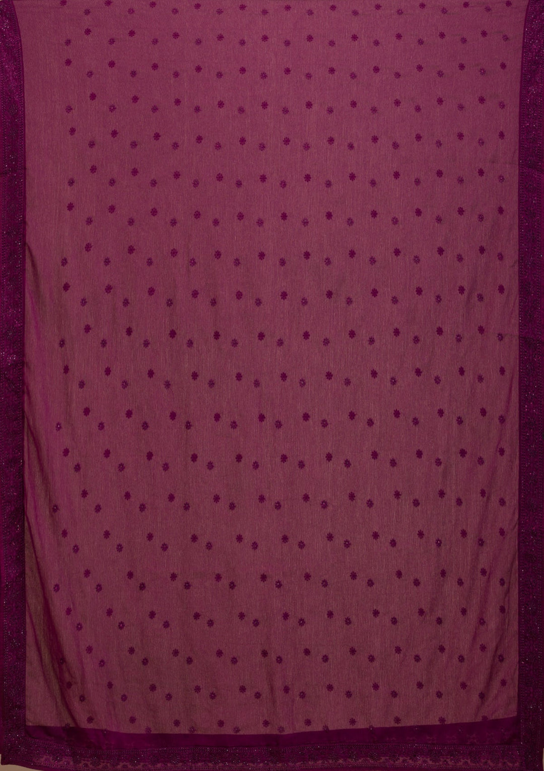 Wine Swarovski Georgette Gown-Koskii