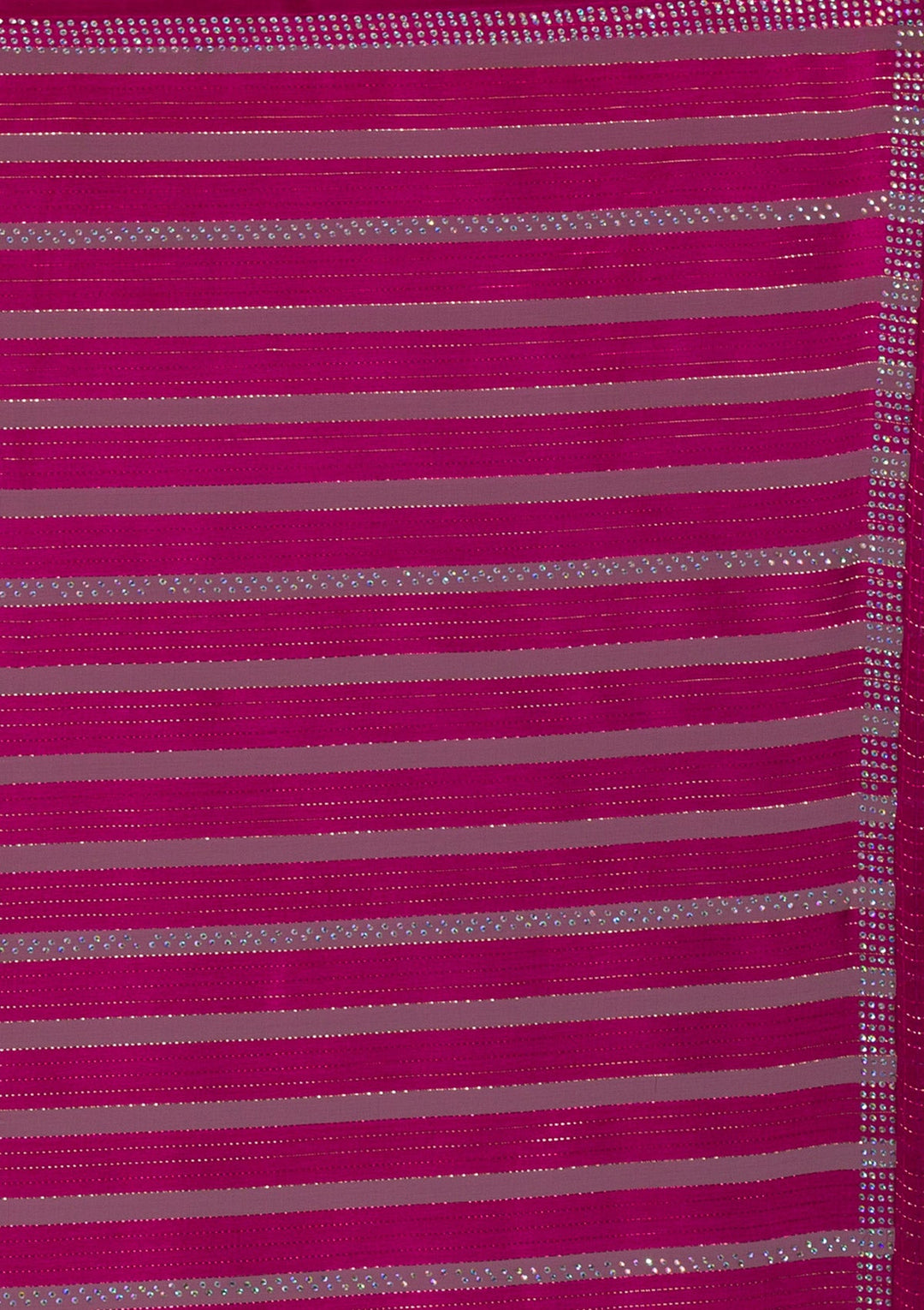 Wine Swarovski Georgette Saree-Koskii