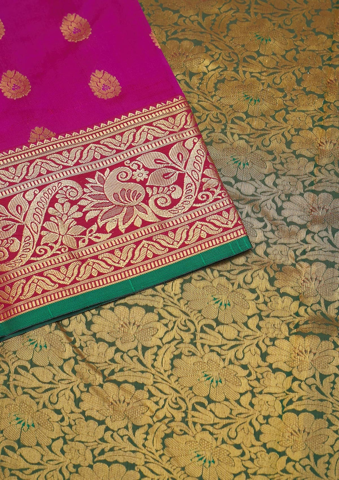 Wine Zariwork Banarasi Saree - Koskii