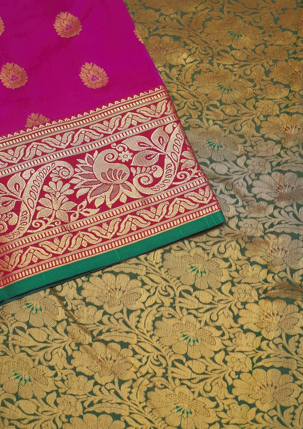 Wine Zariwork Banarasi Saree - Koskii