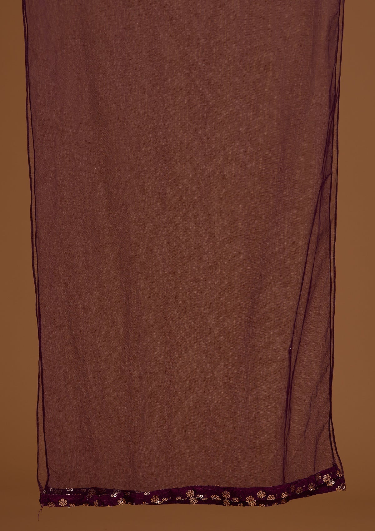 Wine Zariwork Georgette Designer Salwar Suit - Koskii