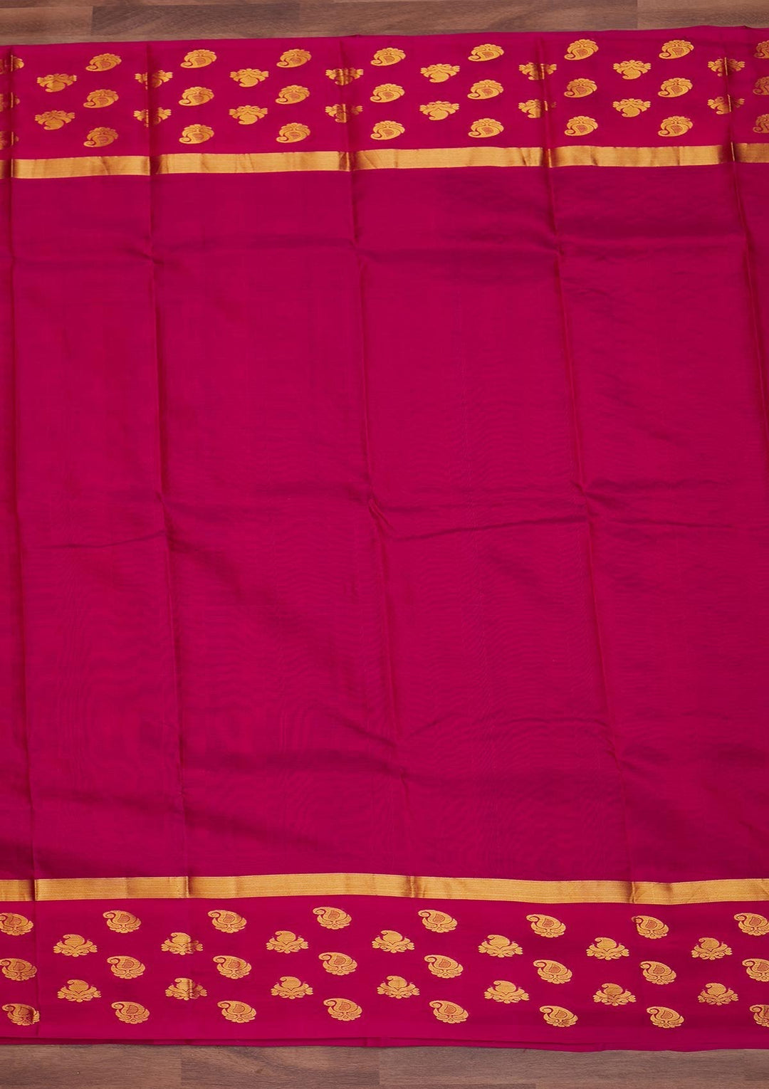 Wine Zariwork Pure Silk Designer Saree - Koskii