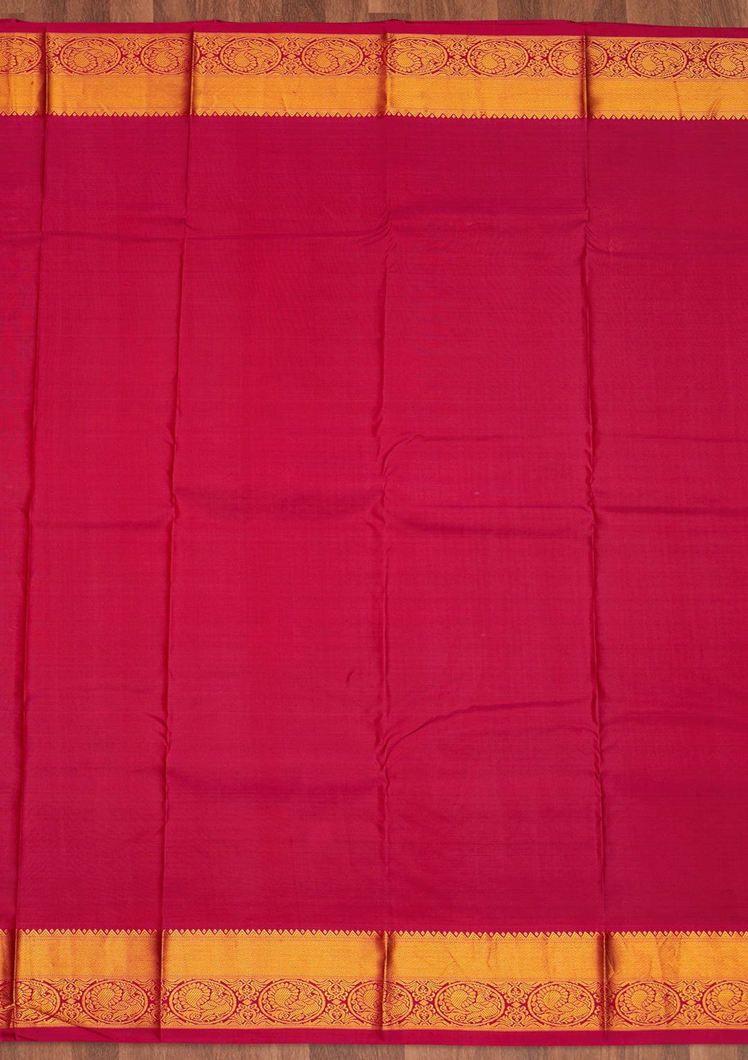 Wine Zariwork Pure Silk Saree - Koskii