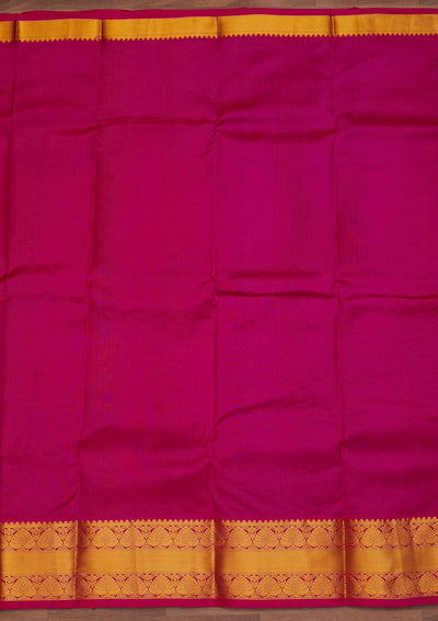 Wine Zariwork Pure Silk Designer Saree - Koskii