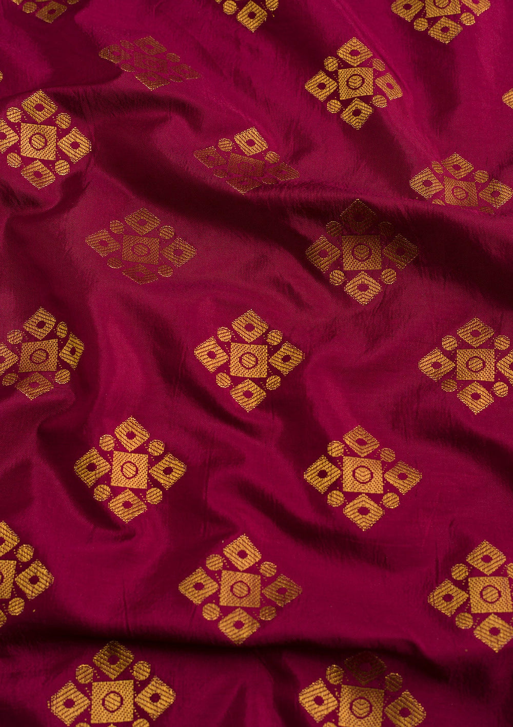 Wine Zariwork Raw Silk Dupatta-Koskii