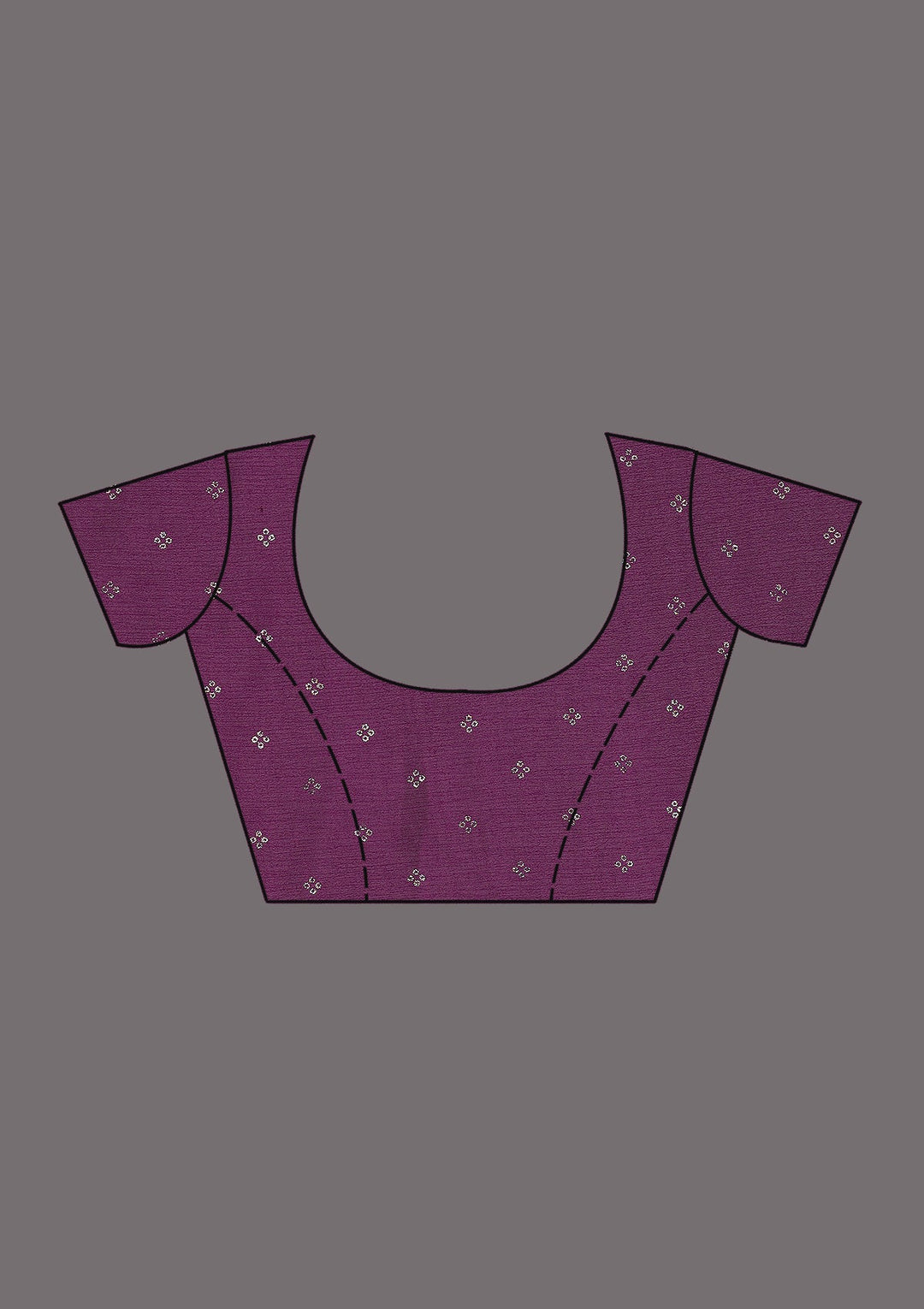 Wine Zariwork Raw Silk Saree-Koskii