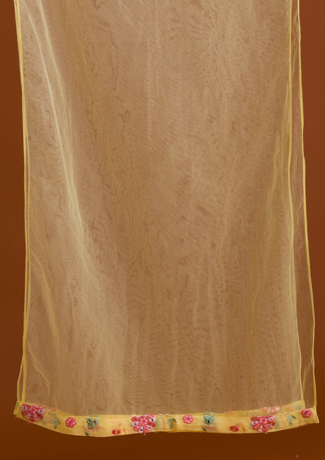 Yellow Gotapatti Georgette Designer Salwar Suit-Koskii