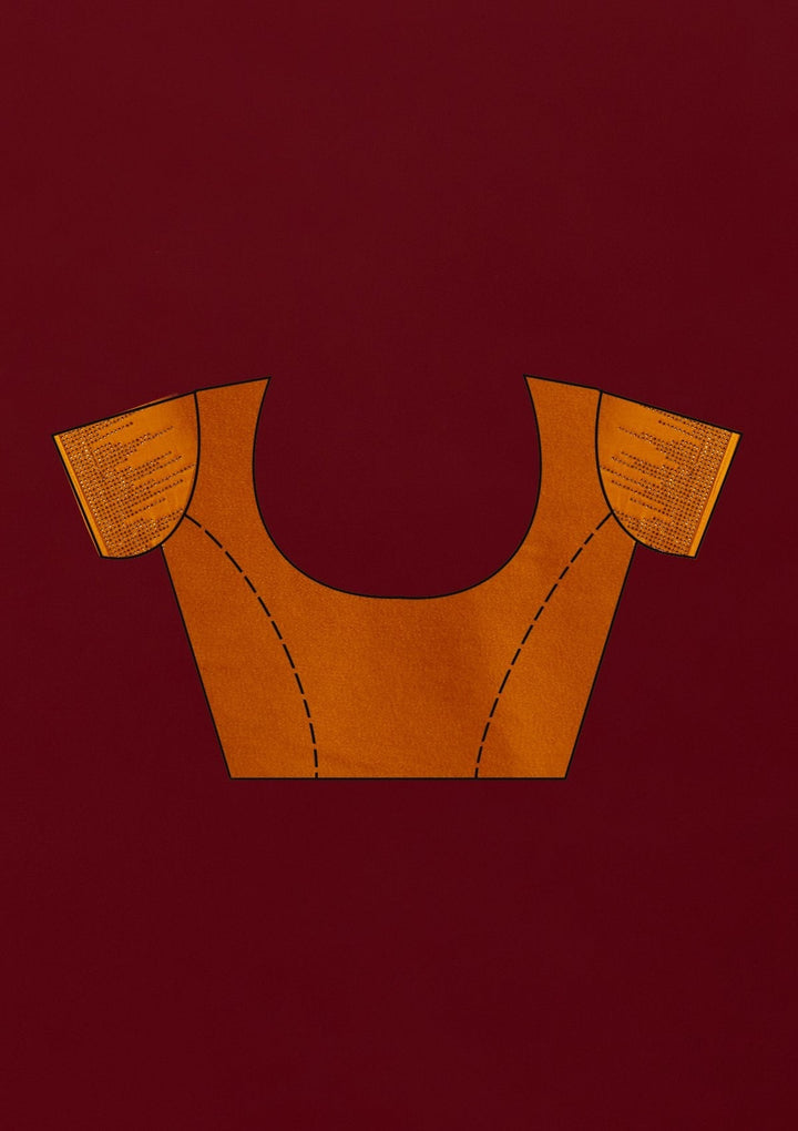 Yellow Swarovski Satin Designer Saree - koskii