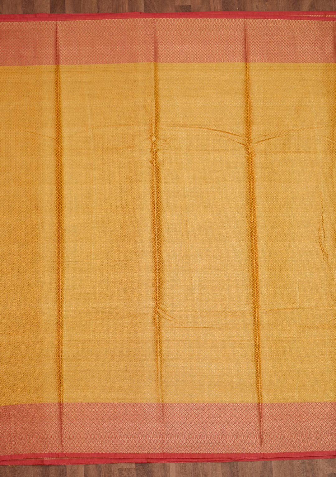 Yellow Zariwork Art Silk Saree - Koskii