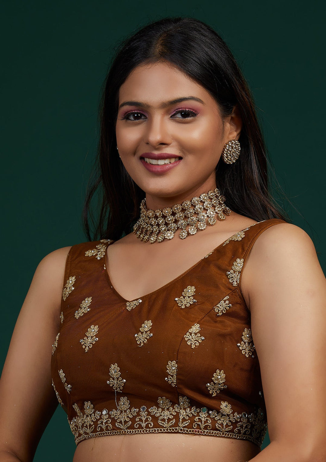 Yellow Zariwork Net Designer Lehenga-Koskii