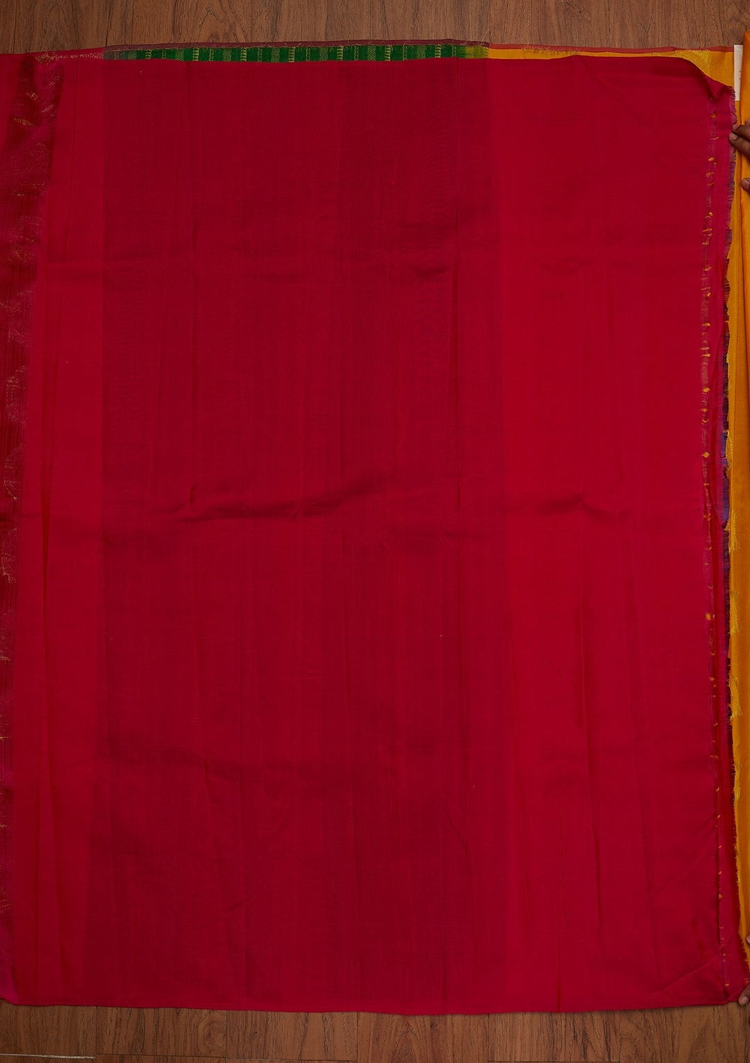 Yellow Zariwork Pure Silk Designer Saree - koskii