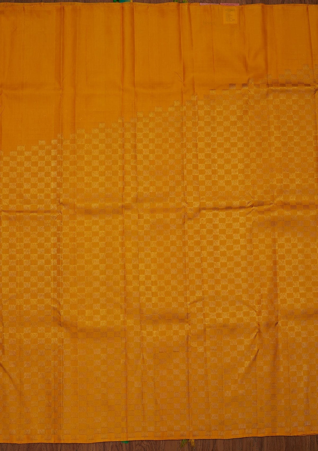 Yellow Zariwork Pure Silk Designer Saree - koskii