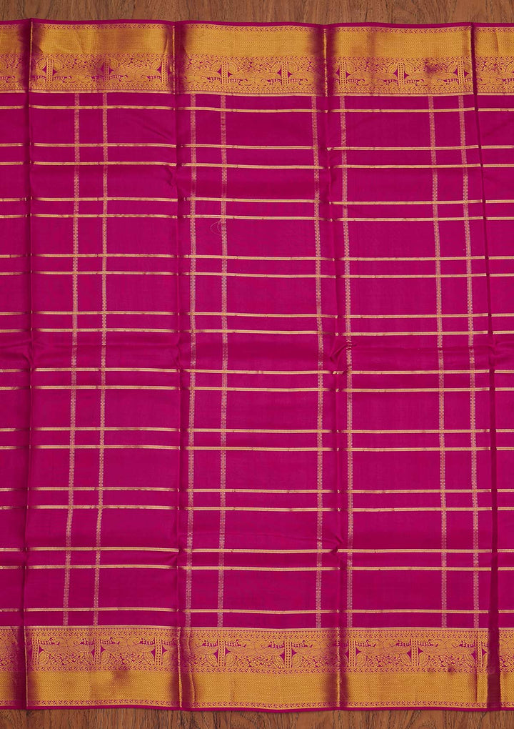 Yellow Zariwork Pure Silk Designer Saree - koskii