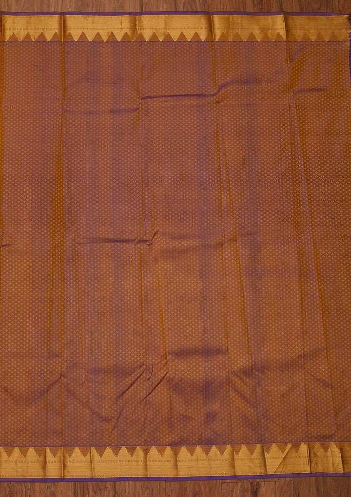 Yellow Zariwork Pure Silk Designer Saree - koskii