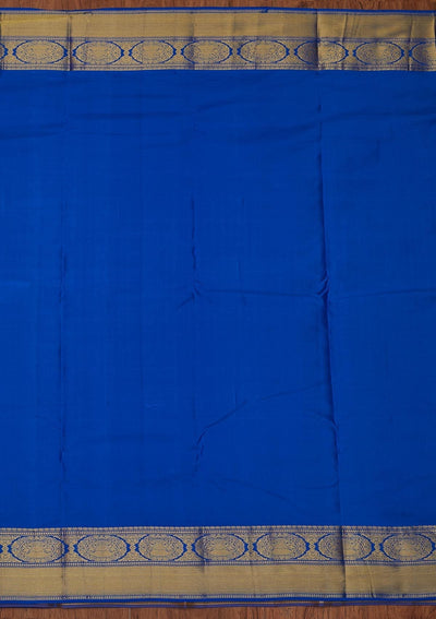 Yellow Zariwork Pure Silk Designer Unstitched Saree - Koskii