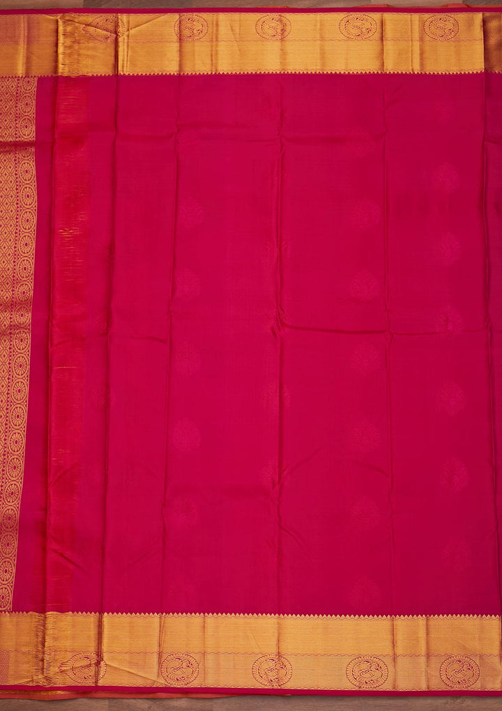 Yellow Zariwork Pure Silk Designer Saree - Koskii