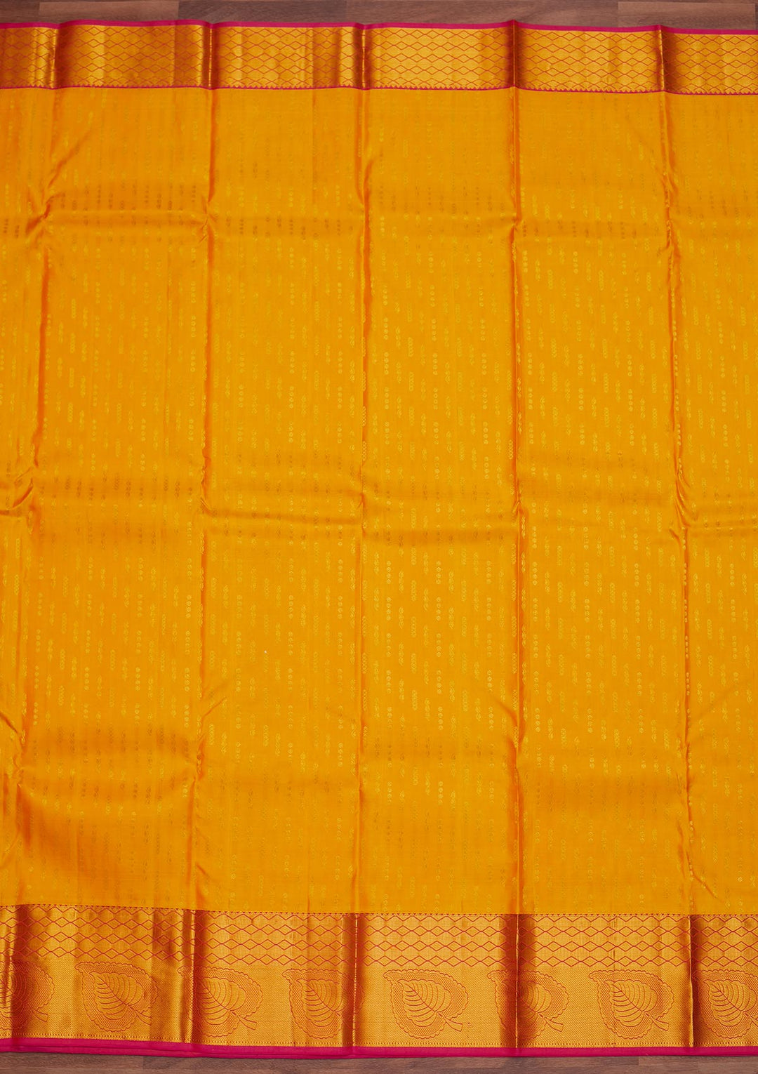 Yellow Zariwork Pure Silk Designer Saree - Koskii