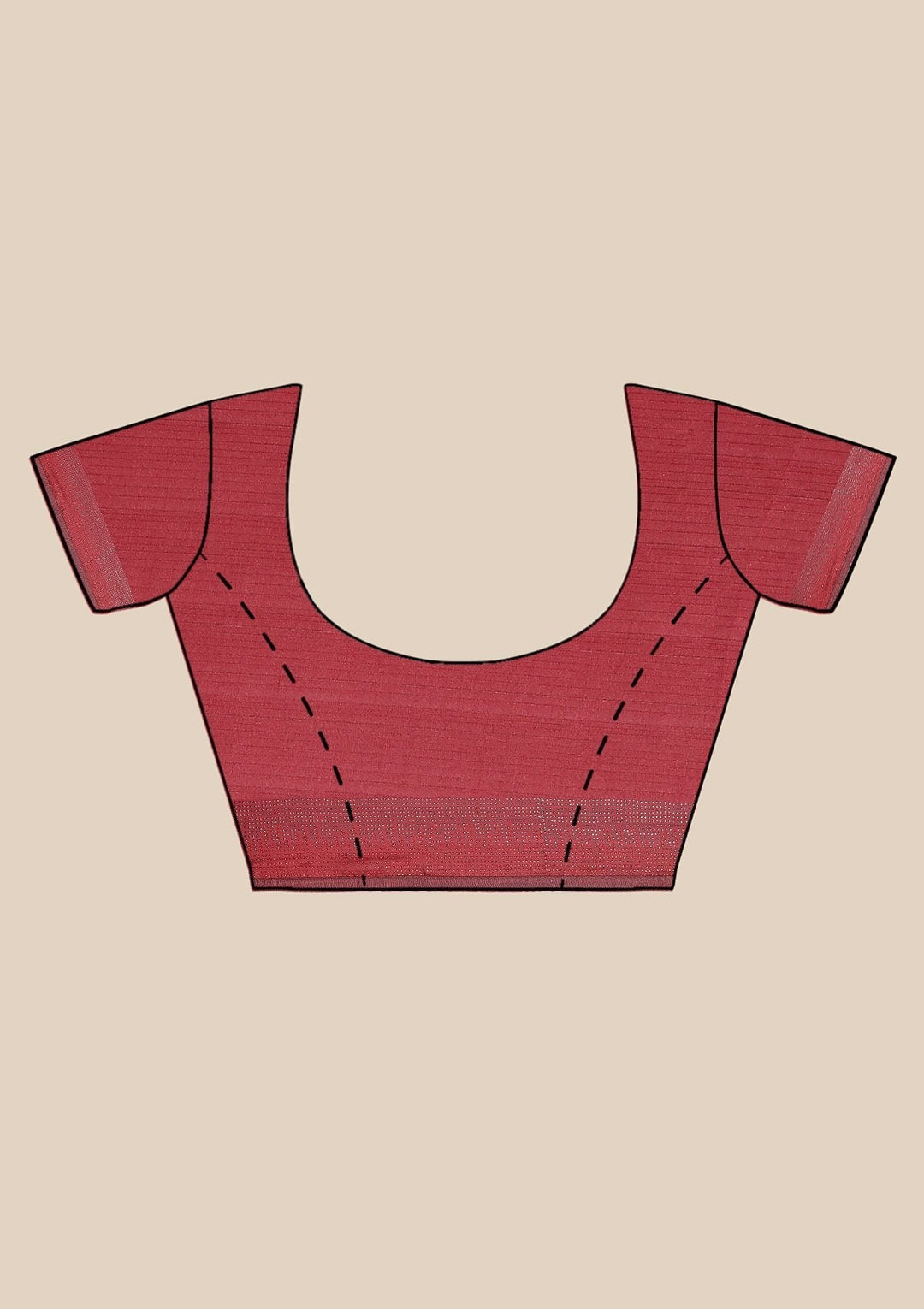 Maroon Swarovski Satin Designer Saree - koskii