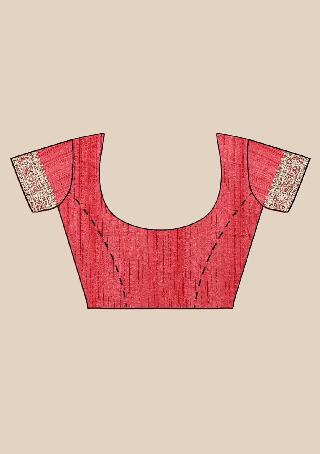 Maroon Zariwork Art Silk Designer Saree - koskii
