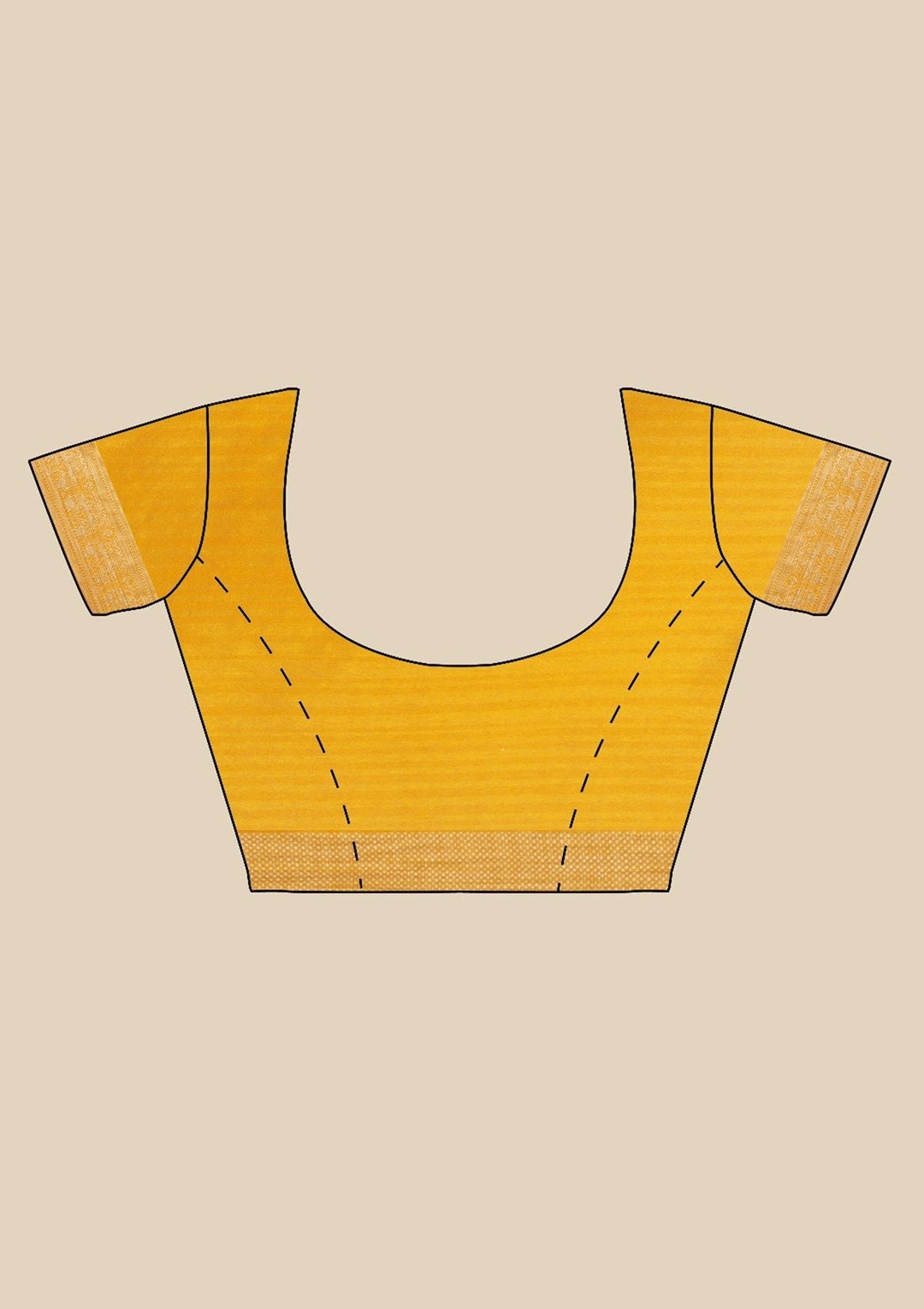 Mustard Zariwork Raw Silk Designer Saree - koskii